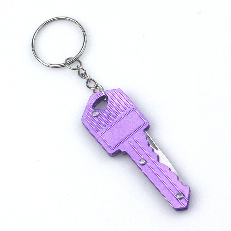 Mini EDC Multi-function Key Knife Pendant