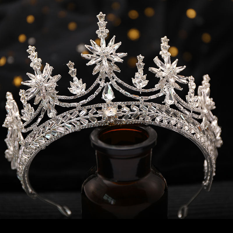 Diamond Korean-style Wangguan Crystal Hairband