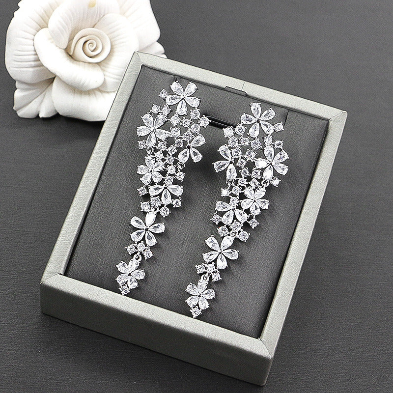 Korean Jewelry Bridal Retro Luxury Gypsophila