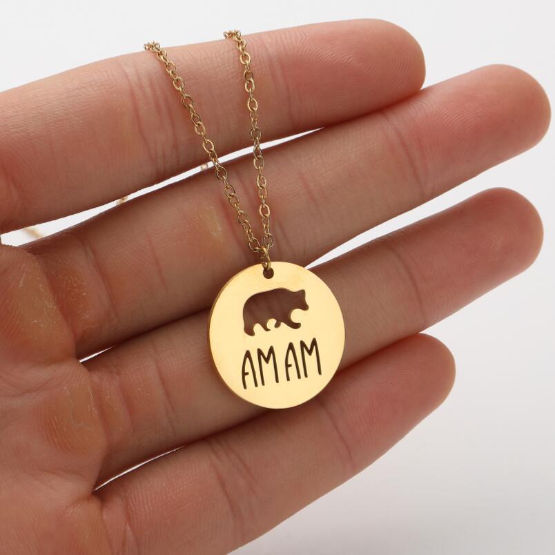 Ins Light Luxury Personality Cute Cartoon Animal Pendant Necklace