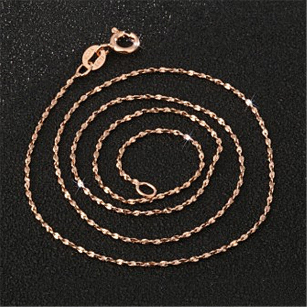 Female Rose Gold Korean Version Chain Snake Bone Chain