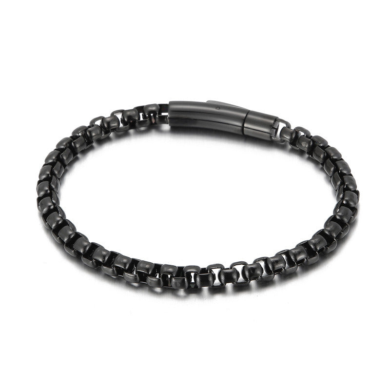 Men's Creative Hip Hop Stainless Steel Bracelet