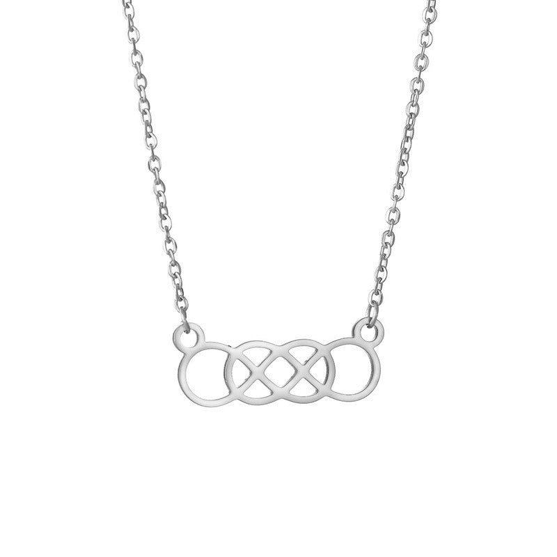 Titanium Steel Pendant Ins Style Korean Necklace