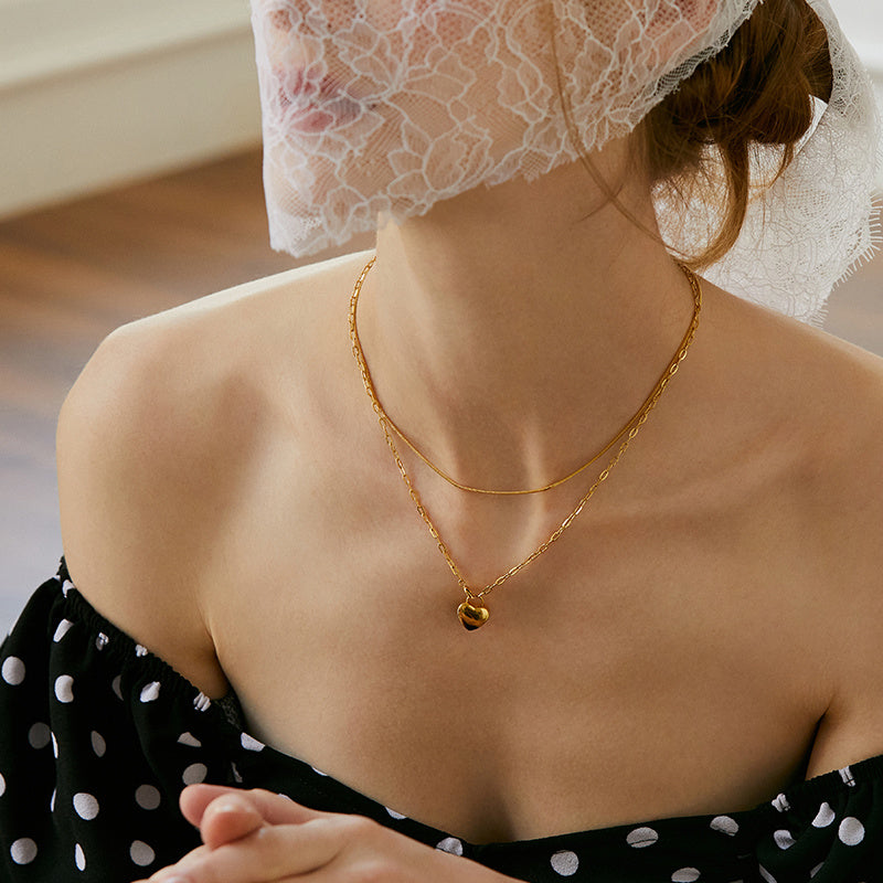 Gold Accessories Light Luxury Niche Design Collarbone Chain