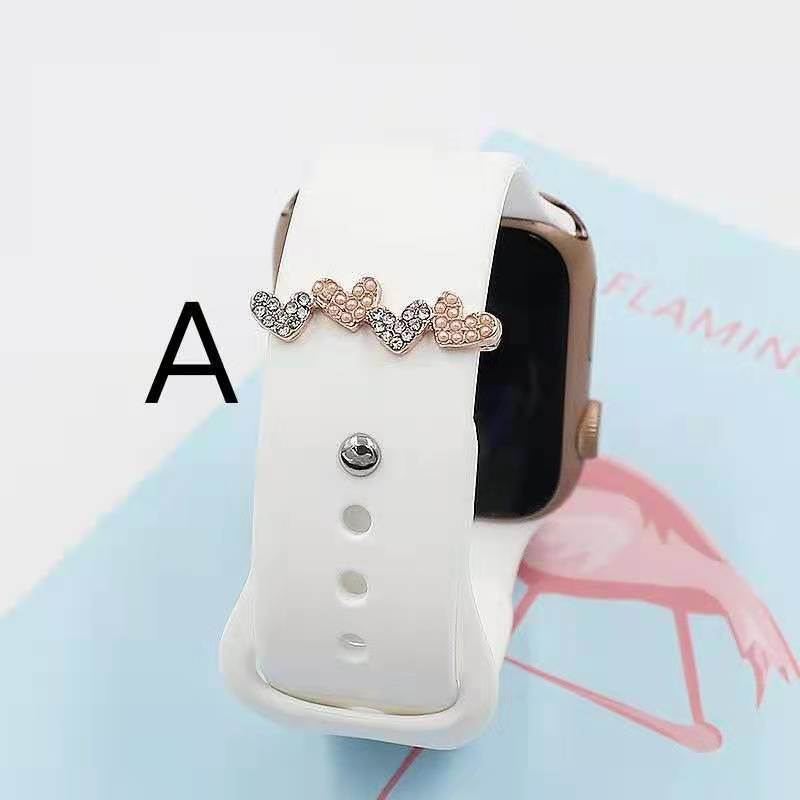 Suitable For Silicone Smart Strap Accessories Decorative Ring