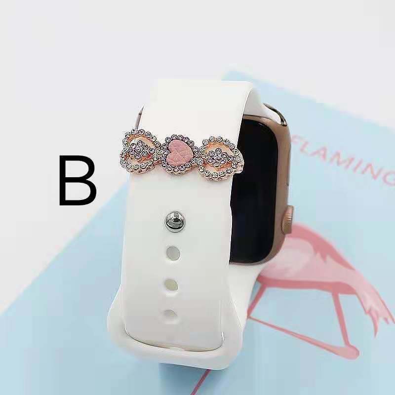 Suitable For Silicone Smart Strap Accessories Decorative Ring