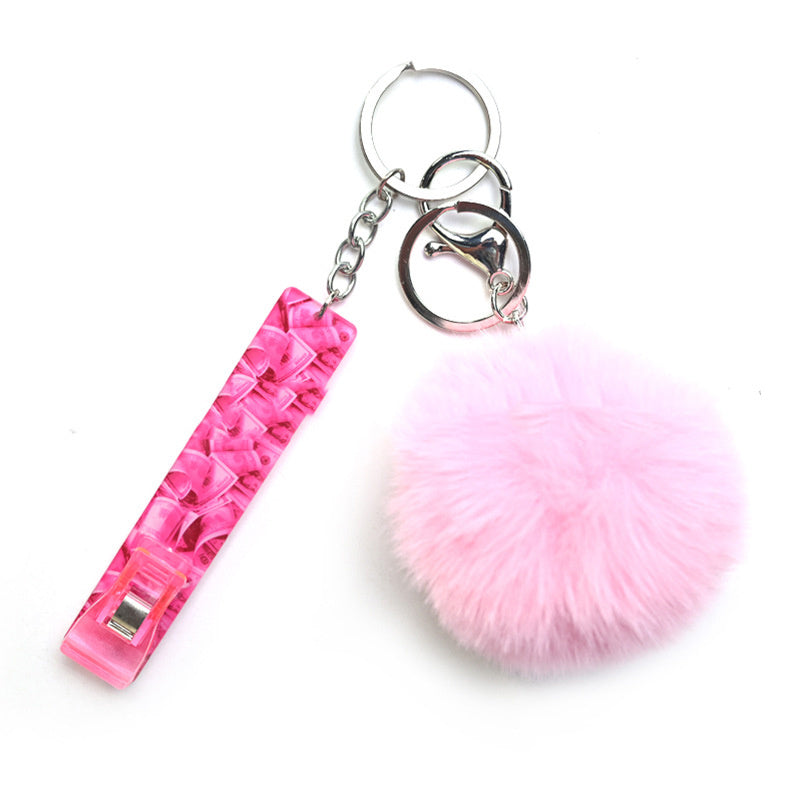 Card Fetcher Plush Keychain Pendant