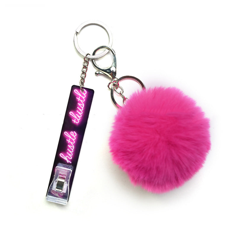 Card Fetcher Plush Keychain Pendant