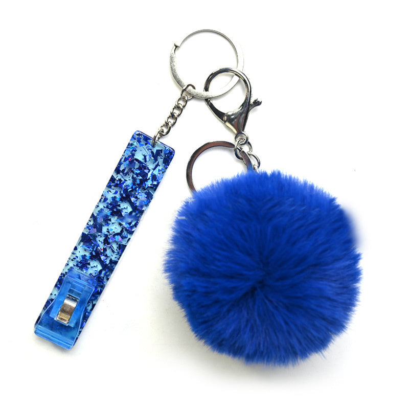 Card Fetcher Plush Keychain Pendant