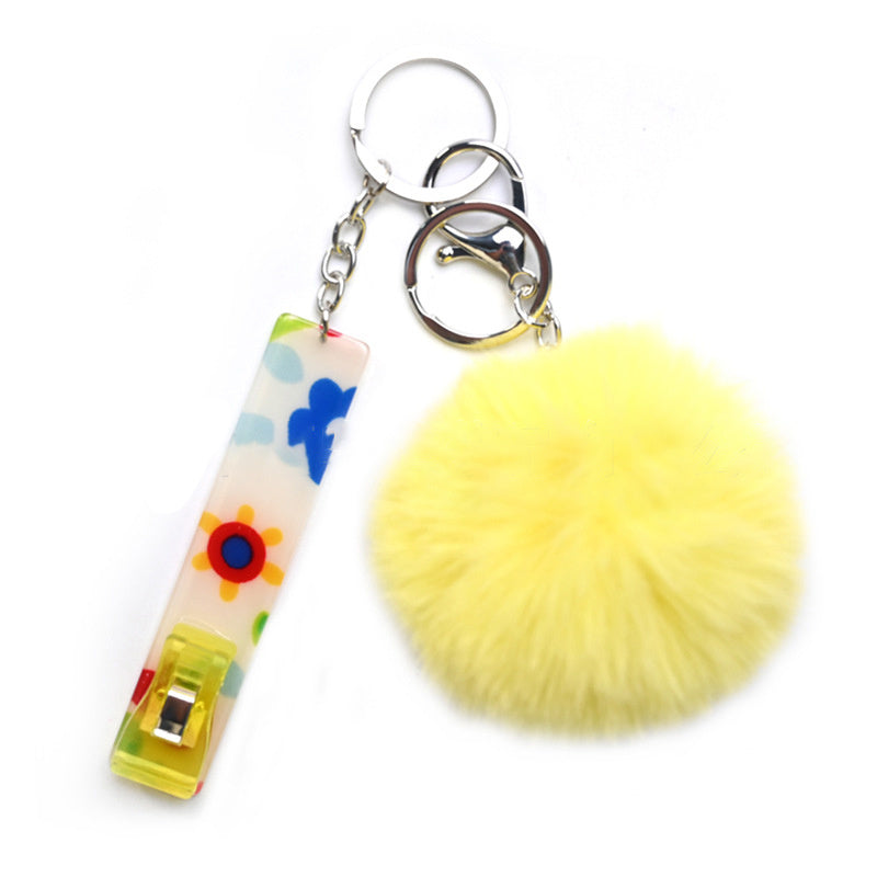 Card Fetcher Plush Keychain Pendant