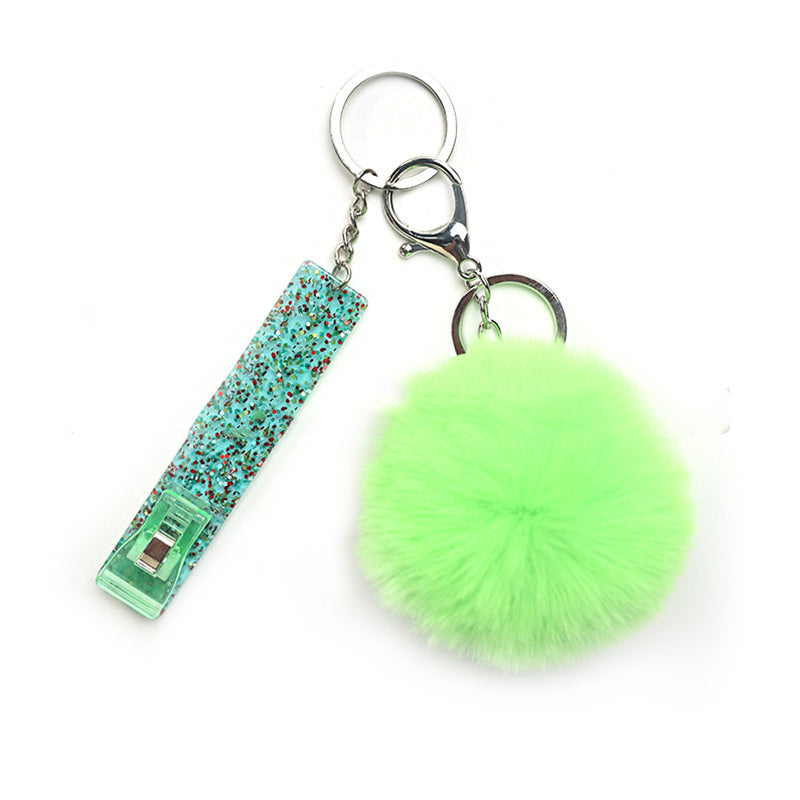 Card Fetcher Plush Keychain Pendant