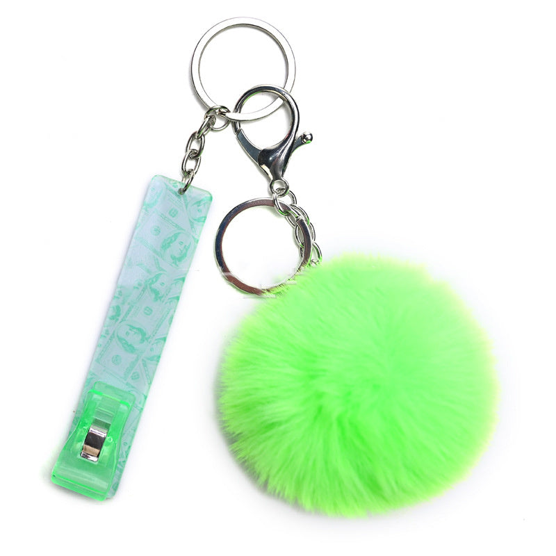 Card Fetcher Plush Keychain Pendant