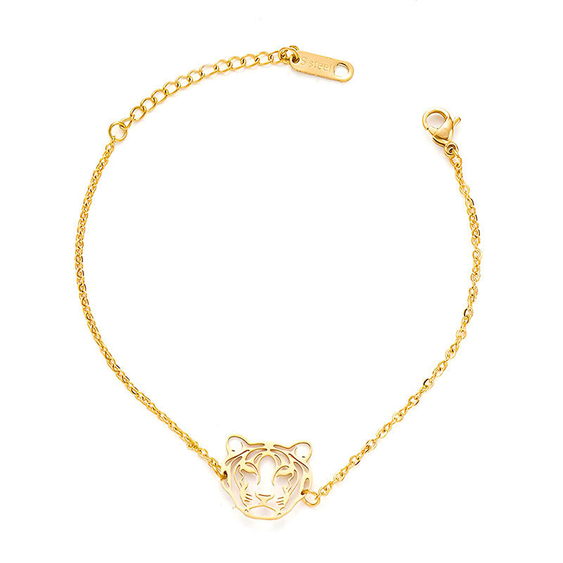 Stainless Steel Fashion All Match Tiger Necklace