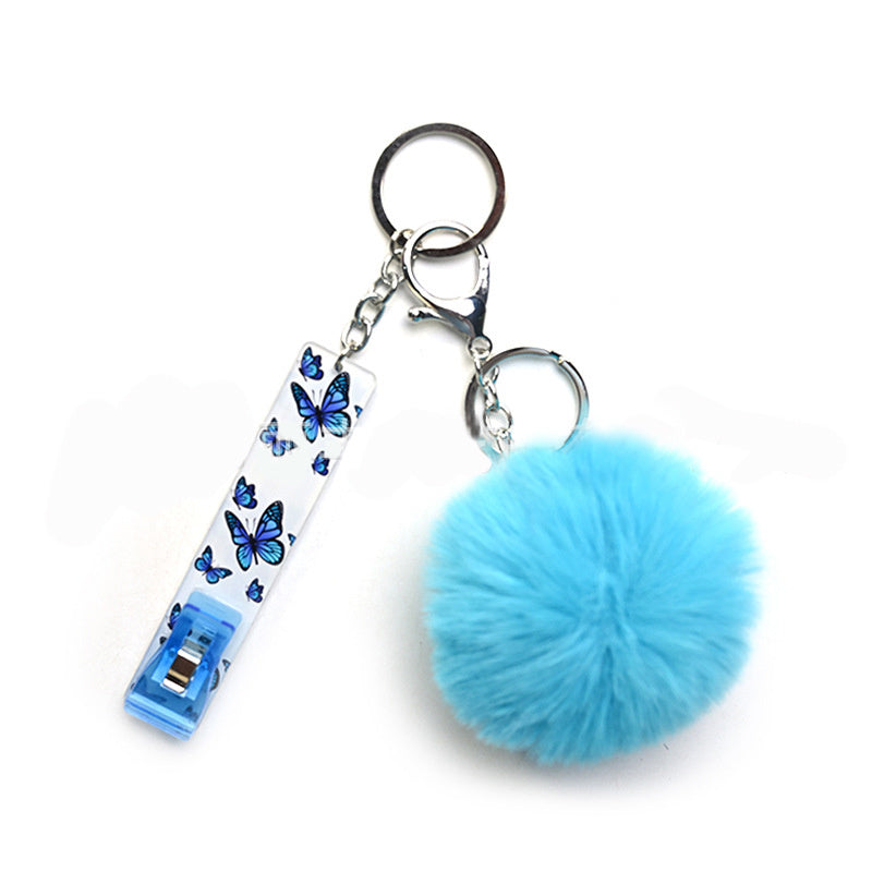 Card Fetcher Plush Keychain Pendant