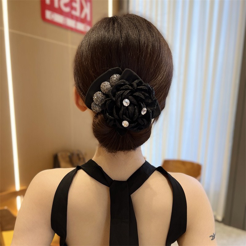 Women's High-end Tulle Hairpin With Bow