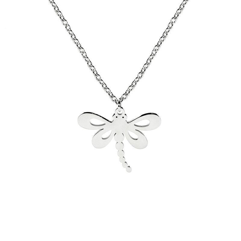 Creative Simple Ladies Animal Dragonfly Necklace