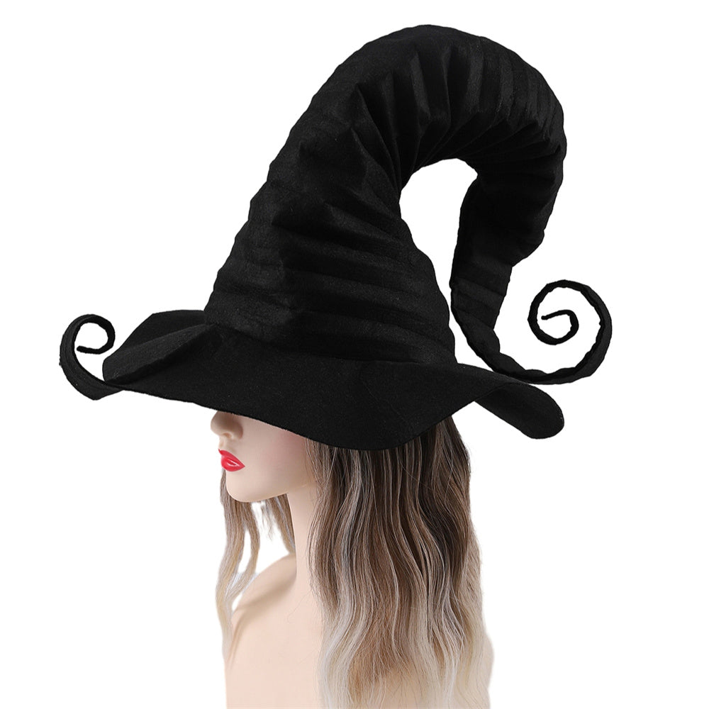 Wicked Witch Hat for Women Halloween Party Masquerade Cosplay Costume Accessory