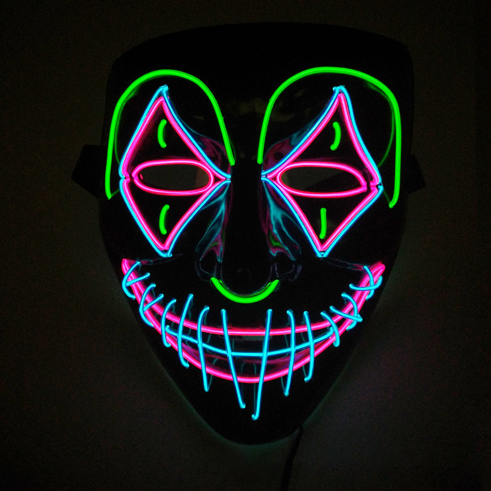 Halloween LED Purge Scary Mask Light Up LED Mask