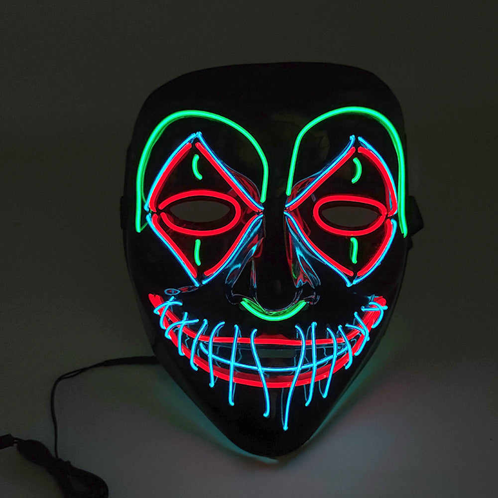 Halloween LED Purge Scary Mask Light Up LED Mask