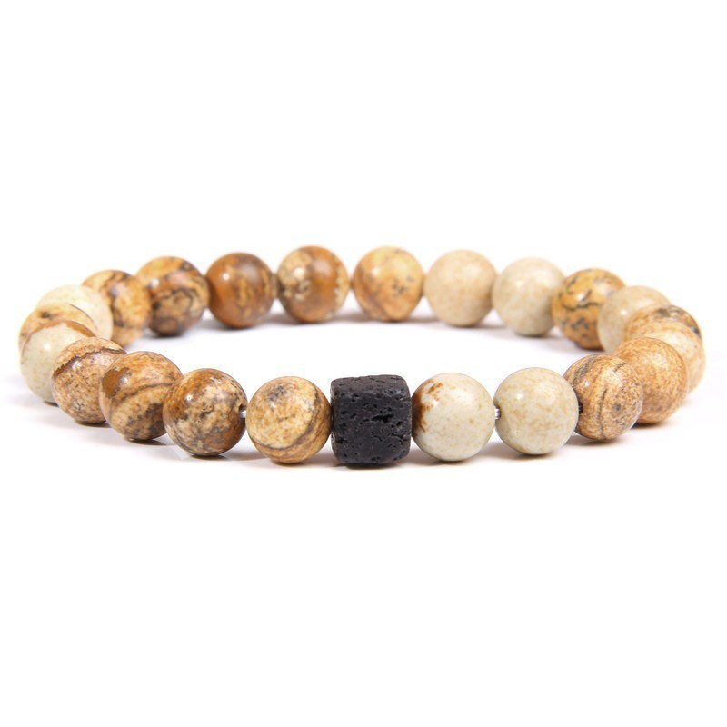 Natural Yellow Tiger Eye Bracelet For Men