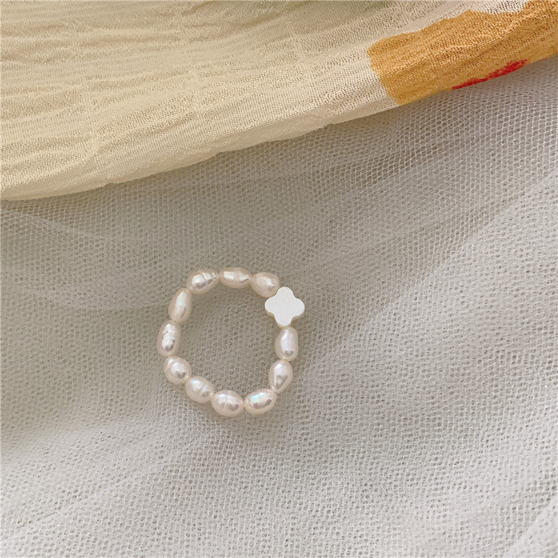 Women's Vintage Natural Pearl Ring