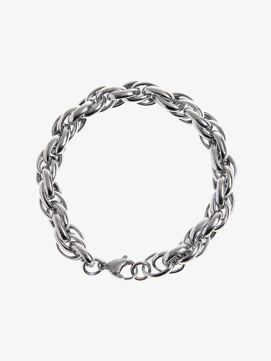 Titanium Steel Non-fading Silver Bracelet