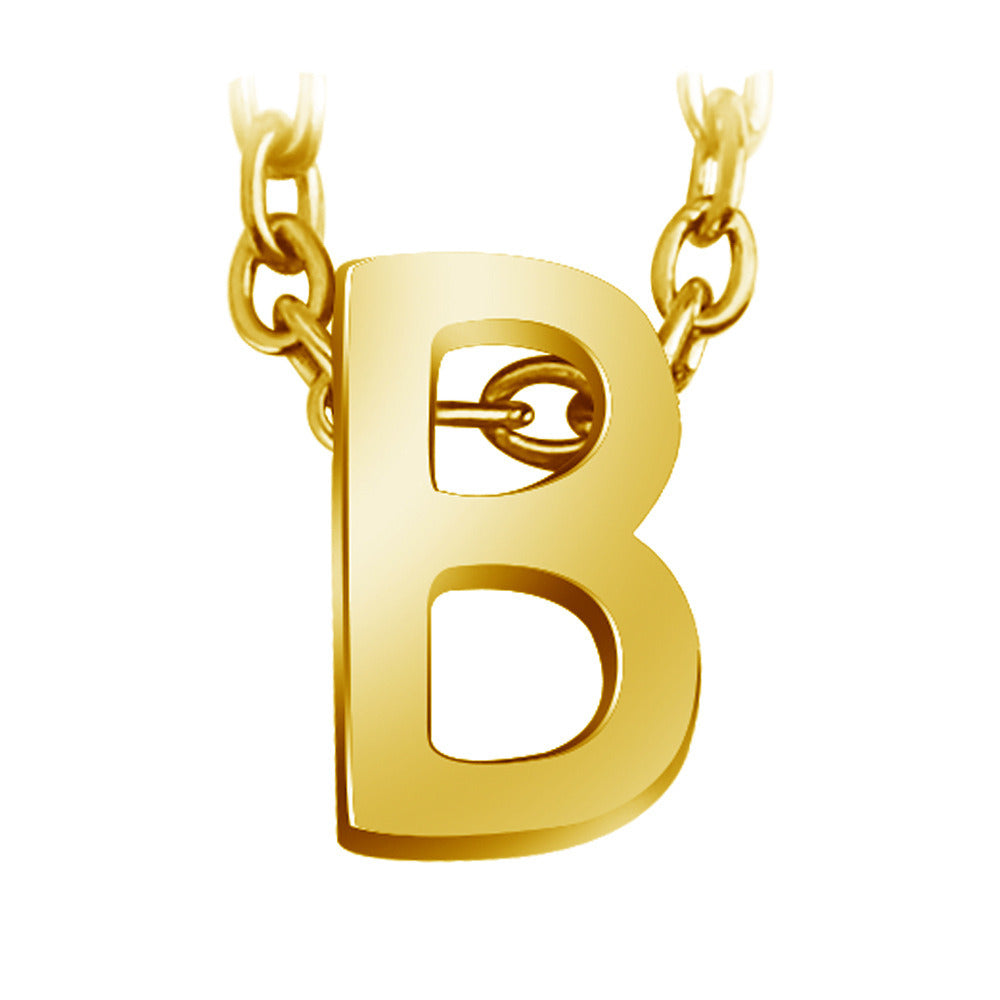 26 English Letter Surname Short Collarbone Chain