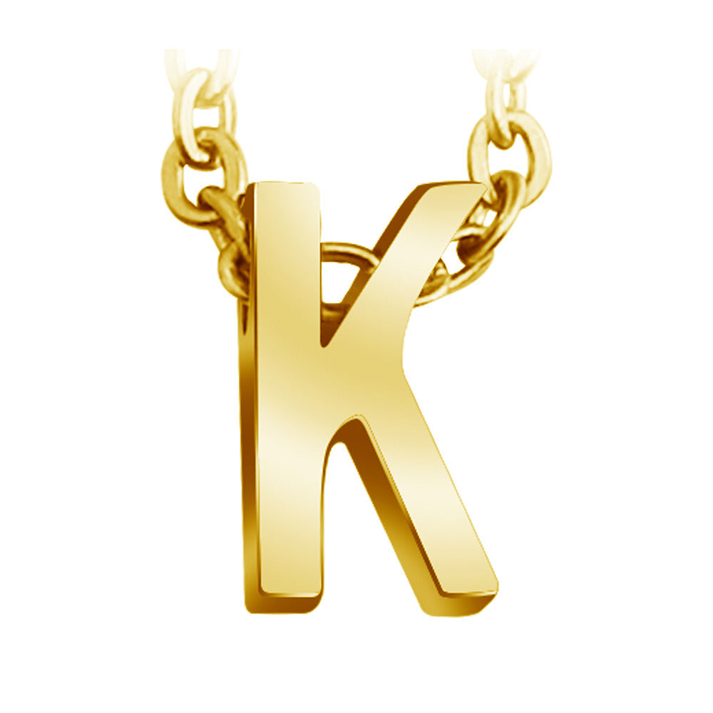26 English Letter Surname Short Collarbone Chain