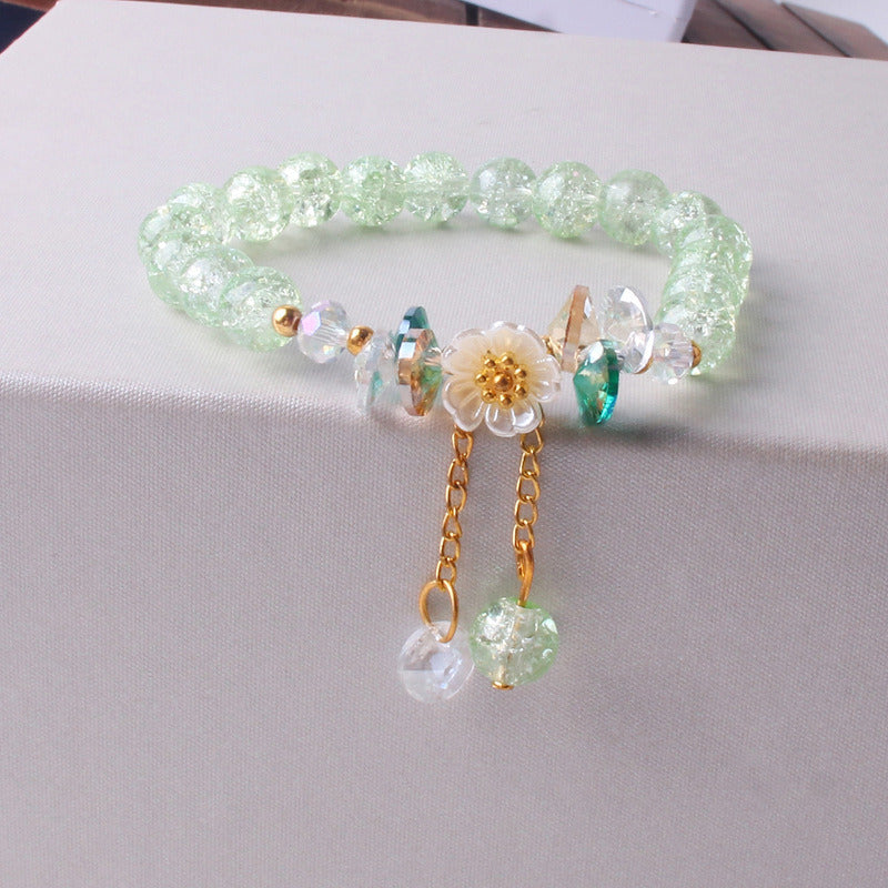 Fashionable Personality Colorful Popcorn Crystal Bracelet