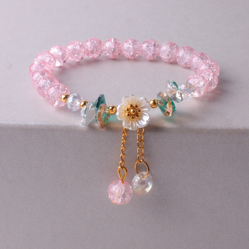 Fashionable Personality Colorful Popcorn Crystal Bracelet