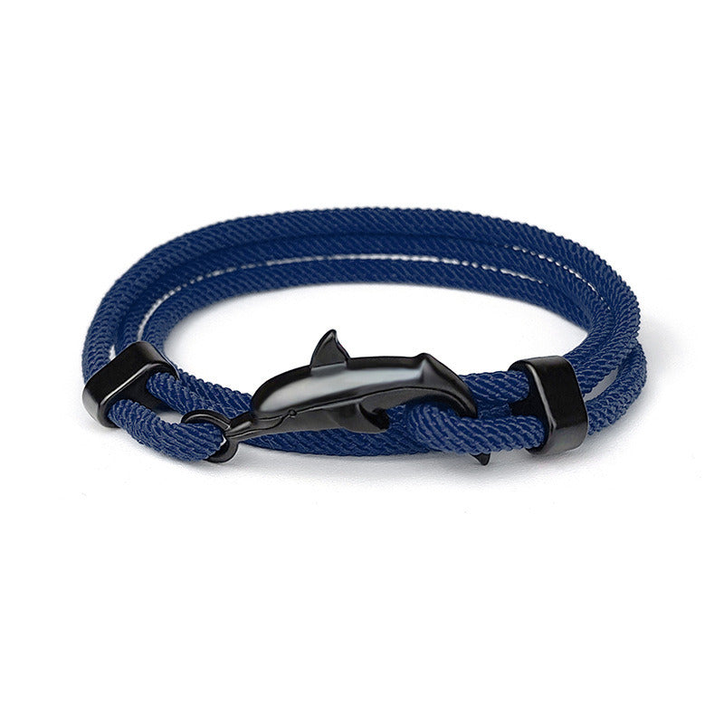 Ocean Series Dolphin Alloy Bracelet