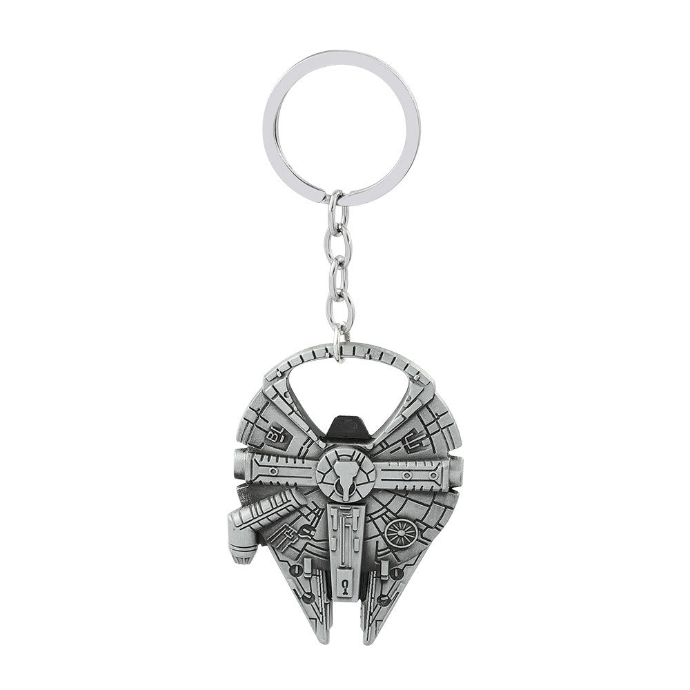 Keychain Star Wars Star Trek Spacecraft Battleship Pendant Pendant