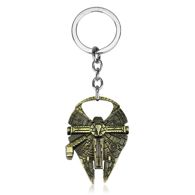 Keychain Star Wars Star Trek Spacecraft Battleship Pendant Pendant