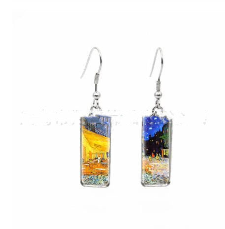 Van Gogh Painting Starry Sky Jewelry Popular Earrings