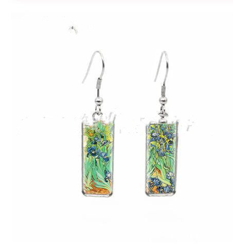 Van Gogh Painting Starry Sky Jewelry Popular Earrings