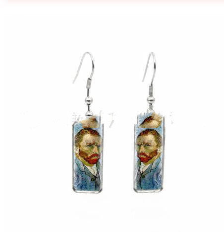 Van Gogh Painting Starry Sky Jewelry Popular Earrings