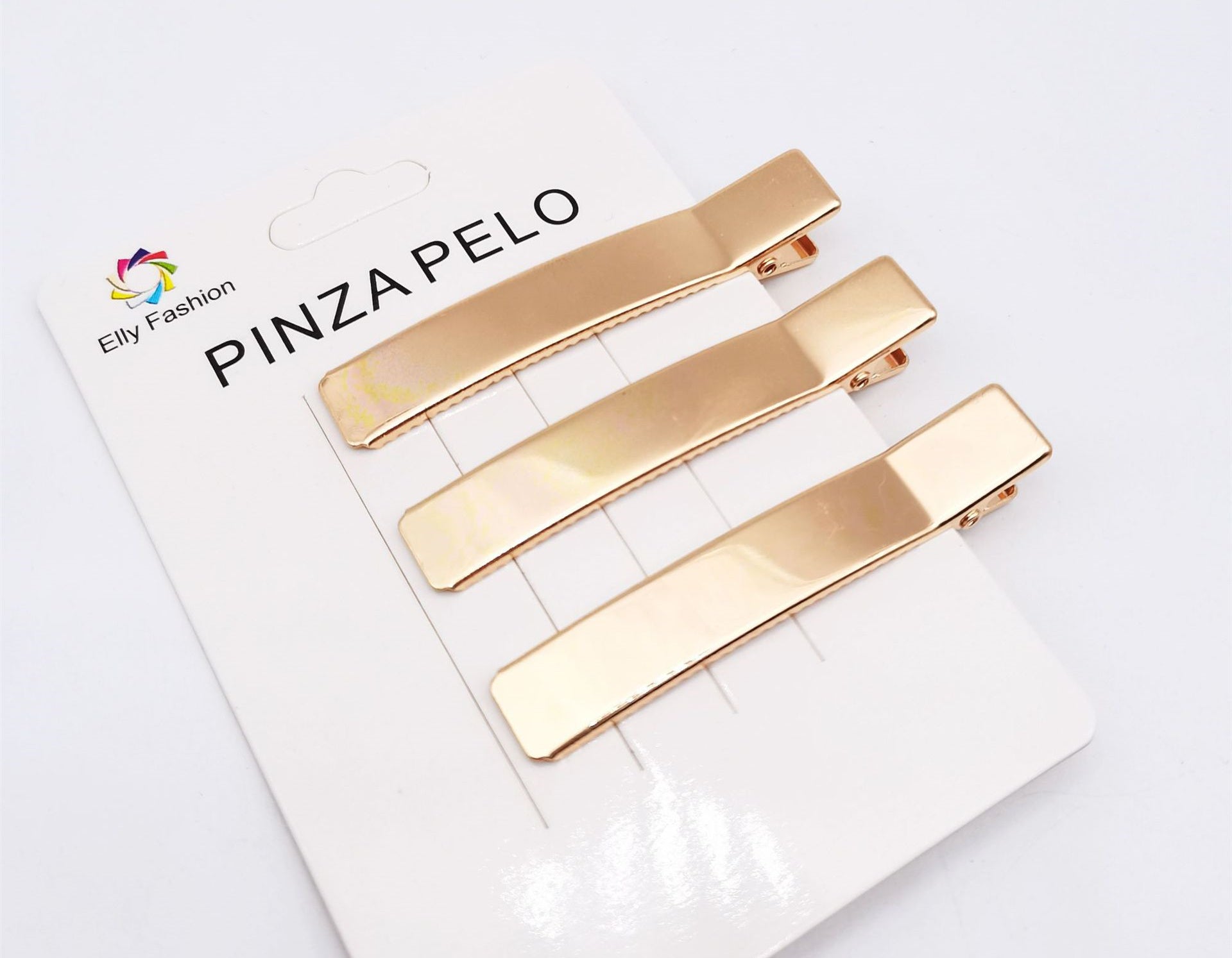 Hair Card Alloy Hollow Duckbill Square Clip