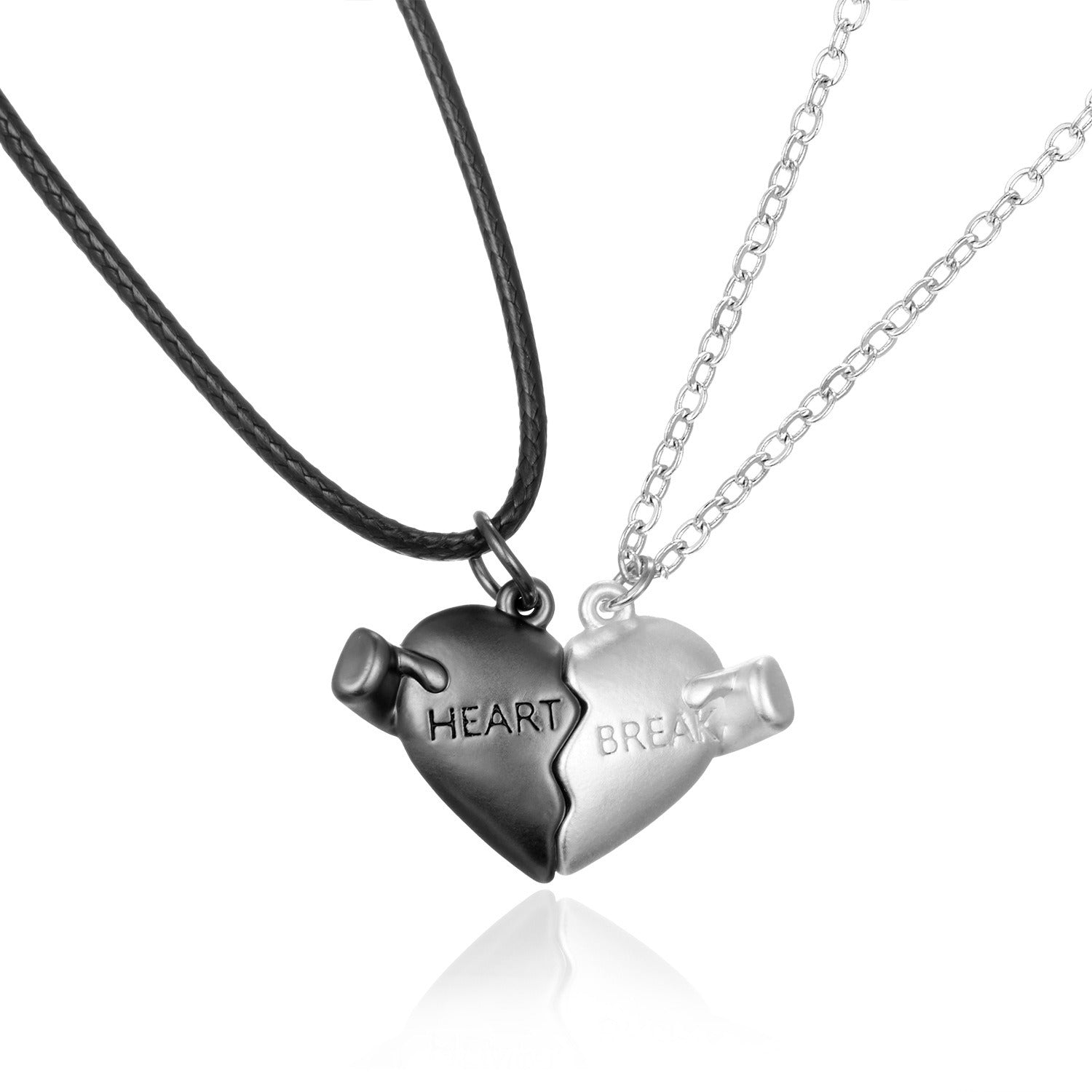 Love Broken Magnetic Attractive Necklace