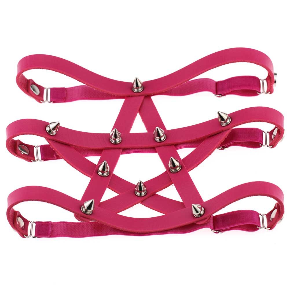Lolita Gothic Punk Leather Leg Ring Sling