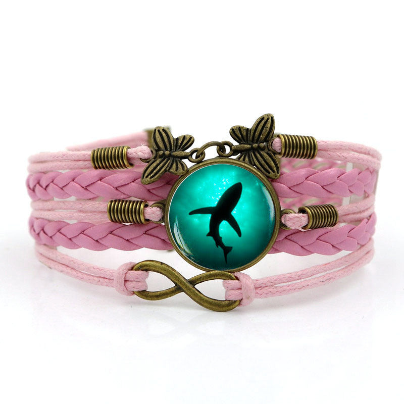 Shark Time Stone Bracelet