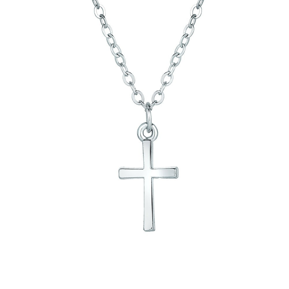 Cross Pendant Creative Simple Stylish Alloy Necklace