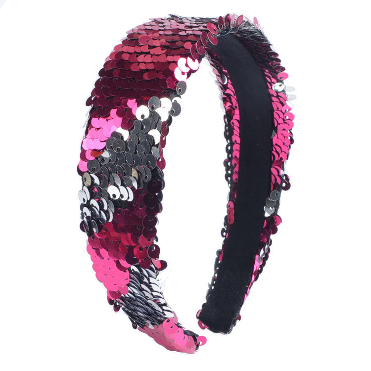 Flip Double-sided Sequined Headband