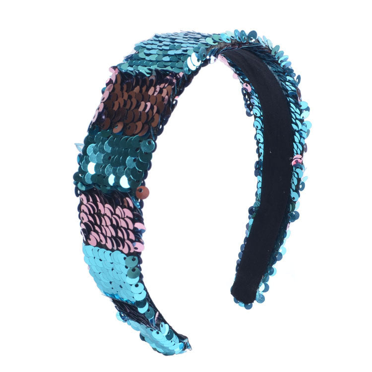 Flip Double-sided Sequined Headband