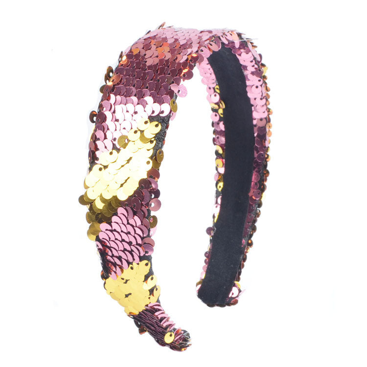 Flip Double-sided Sequined Headband