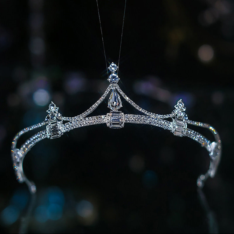 Hair Hoop Wedding Headdress Crystal Crown Fashion