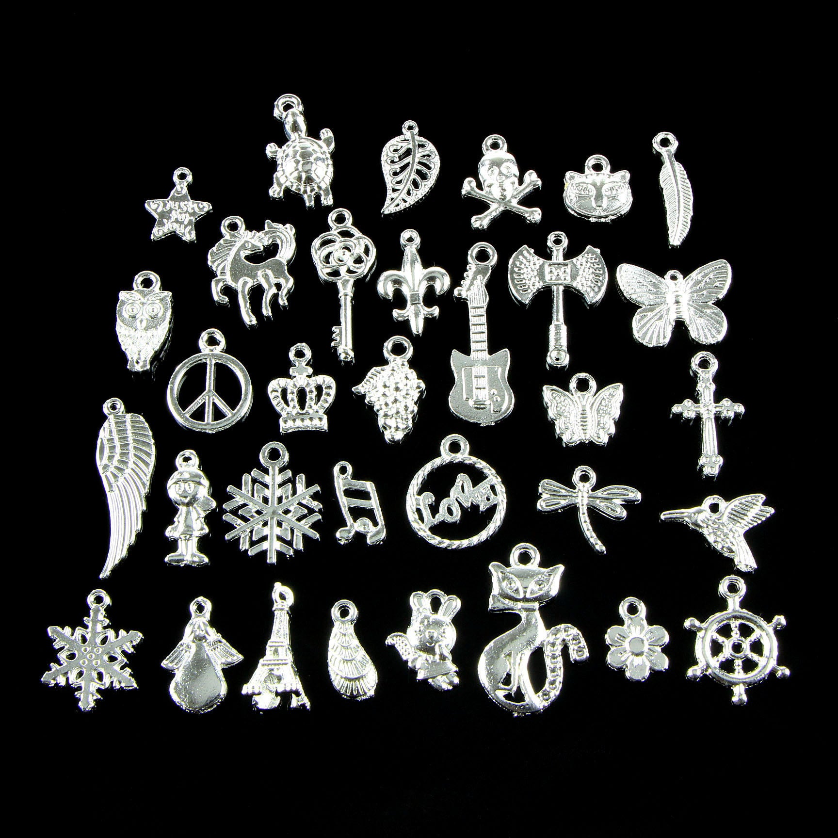 Fashion Simple 50 Bracelet Diy Pendant Parts