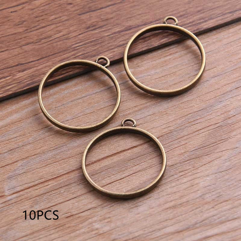 DIY Alloy Jewelry Accessories Hollow Drip Frame