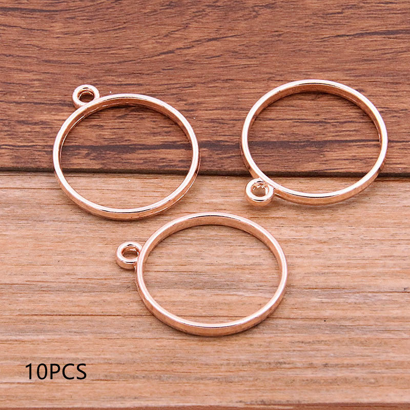 DIY Alloy Jewelry Accessories Hollow Drip Frame