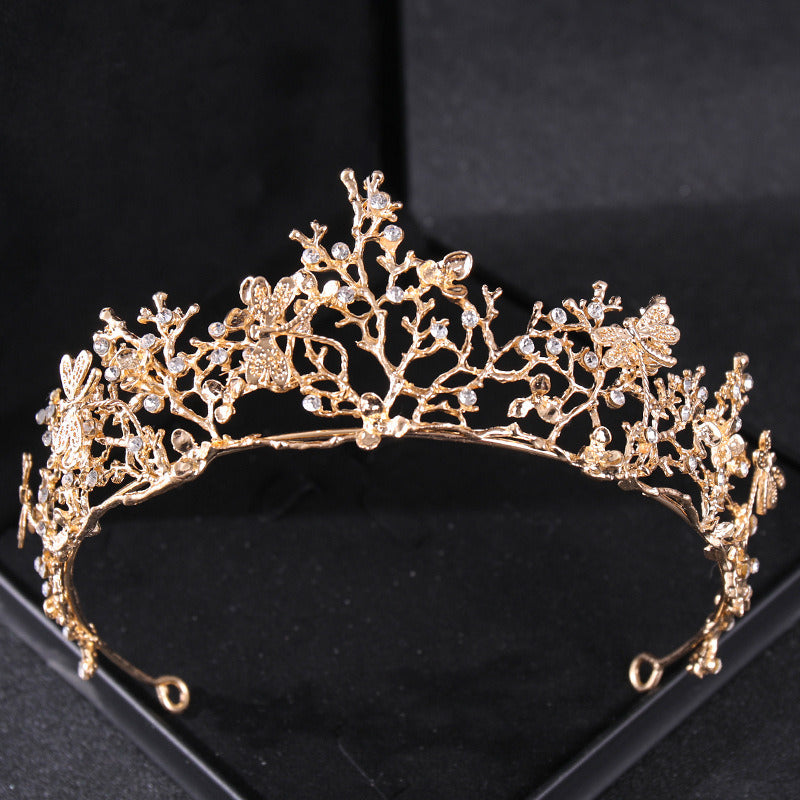 Rhinestone Alloy Hair Decoration Headdress Wedding Dress