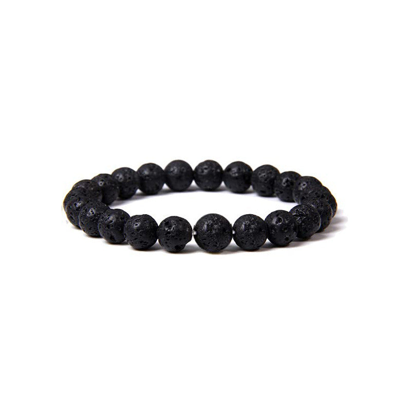 8mm Tigereye Iron Ore Men's And Women's Outdoor Yoga Stretch Bracelet Beads Agate Bracelet